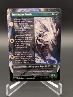 Summon: Fenrir (Borderless) Final Fantasy Regular - Image 1