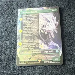 Summon: Fenrir (Borderless) Final Fantasy Foil Near Mint 373 FFXI - Image 1