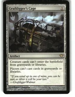 Magic the Gathering - Dark Ascension Grafdigger's Cage 2012 149 Rare - Image 1