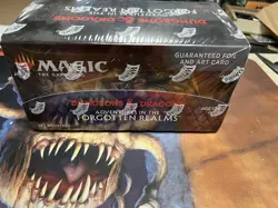 Adventures in the Forgotten Realms Set Booster Box MTG Brand New Sealed Mint - Image 1