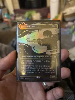 Fire Lord Zuko (Borderless) - Avatar: The Last Airbender FOIL - Image 1