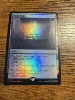 MTG Magic The Gathering Avatar Rare FOIL Agna Qel'a - Image 1