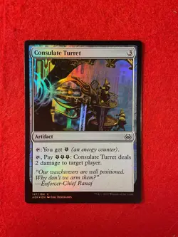 Consulate Turret - Foil - Aether Revolt - Magic the Gathering - MTG - Image 1