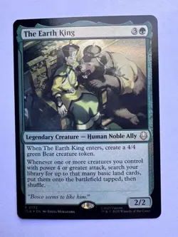 The Earth King #172 Near Mint FOIL Avatar: The Last Airbender TLA Magic MTG - Image 1