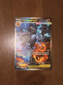 Mega Charizard X EX SIR 125/094 (English) Phantasmal Flames Pokemon TCG NM - Image 2