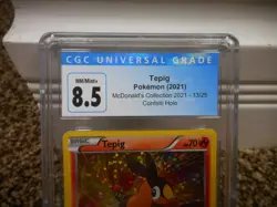 Tepig McDonald's Collection cgc 8.5 13/25 Confetti Holo NM/MINT+ Pokemon psa - Image 2