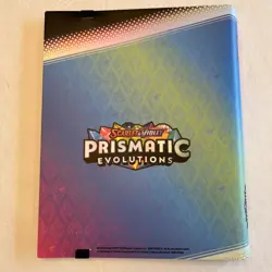 Pokemon TCG Prismatic Evolutions Eevee Binder - Binder Only - Very Good Cond. - Image 2