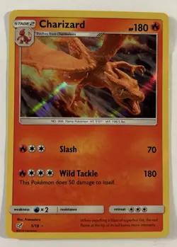 Charizard 5/18 Detective Pikachu Holo Rare Pokemon Trading Card Game NM - Image 1