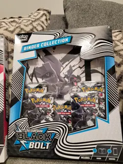 Pokemon TCG Scarlet and Violet Binder Collection 2 White Flare & 1 Black Bolt - Image 3