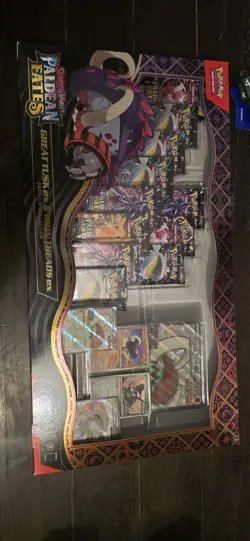SALE Pokemon TCG Paldean Fates Great Tusk & Iron Treads Premium Collection - Image 2
