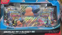 Pokemon Snorlax Ex & Blissey Ex Special Collection Box **NEW and SEALED** - Image 1