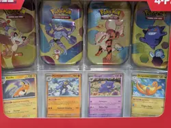 Pokemon TCG Scarlet & Violet 151 Mini Tin 4-Pack Sam’s Club Sealed Pokemon - Image 5