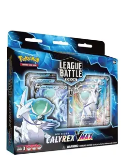 TCG Pokemon Ice Rider Calyrex VMAX League Battle Deck New Factory Sealed! 820650850424 - Image 1