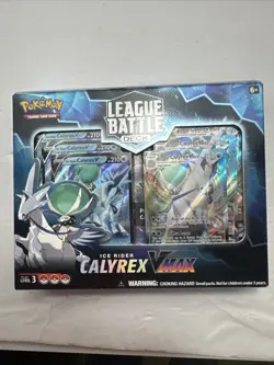 TCG Pokemon Ice Rider Calyrex VMAX League Battle Deck New Factory Sealed! 820650850424 - Image 4