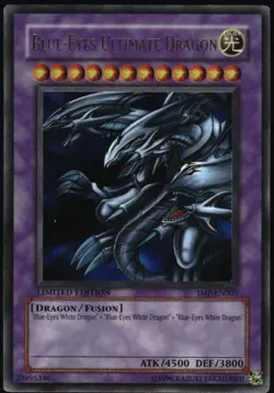 Yu-Gi-Oh! - Blue-Eyes Ultimate Dragon 2018 JMP-005 Ultra Rare Limited Edition - Image 1