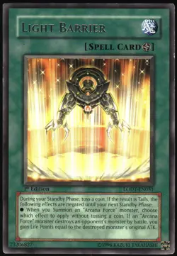 Yu-Gi-Oh! - Light of Destruction Light Barrier 2008 LODT-EN051 Rare Unlimited - Image 1