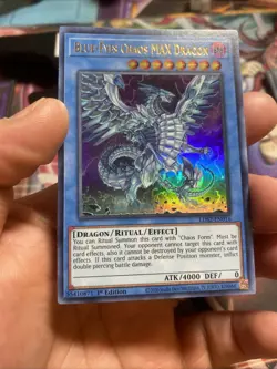 Yugioh Blue-Eyes Chaos Max Dragon LDS2-EN016 Ultra Rare 1st Ed GOLD NM - Image 1