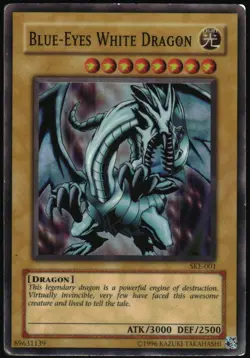 Yu-Gi-Oh Kaiba Evolution Blue-Eyes White Dragon '04 SKE-001 Super Rare Unlimited - Image 1
