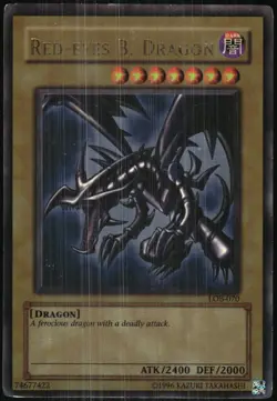 Yu-Gi-Oh! - Legends of Blue Eyes White Dragon Red-Eyes B. Dragon 2002 LOB-070 - Image 1