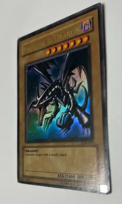 Yu-Gi-Oh! - Legends of Blue Eyes White Dragon Red-Eyes B. Dragon 2002 LOB-070 - Image 5