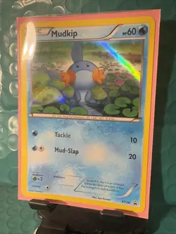 Pokemon TCG Mudkip XY38 Holo Black Star Promo Card 2014 LP Condition - Image 1