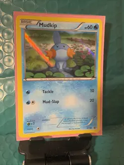 Pokemon TCG Mudkip XY38 Holo Black Star Promo Card 2014 LP Condition - Image 2