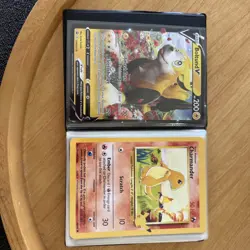 Pokemon TCG First Partner 25th Anniversary Jumbo Binder Set Of 38 Total Cards - Image 2