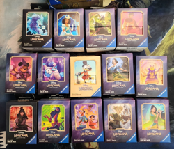 Lot of (14) Factory Sealed Lorcana Deck Boxes. Free Promo Card with purchase. - Image 1