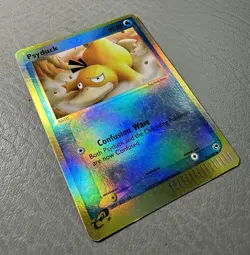 Psyduck 73/100 Reverse Holo Pokemon Sandstorm Card TCG Rare (2003) - Image 3