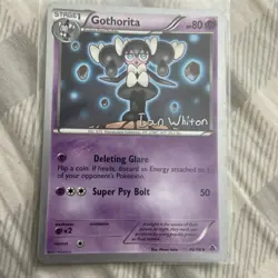 Pokemon Card 2011 Emerging Powers - Gothorita 46/98 WC 2013 Stamped Tcg - Image 1