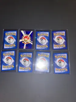 Pokemon 8 Card Lot - Vintage WOTC Sets 1st Edition, Rare, Holo Rare, Shadowless - Image 2