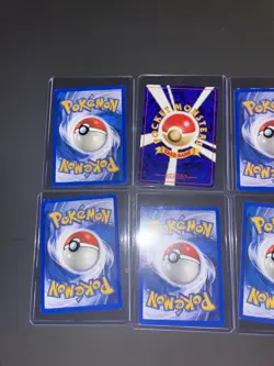 Pokemon 8 Card Lot - Vintage WOTC Sets 1st Edition, Rare, Holo Rare, Shadowless - Image 3