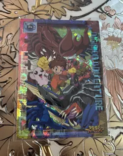 Digimon Adventure Card Japanese #P4 Foil Vintage 1999 Izzy - Image 1