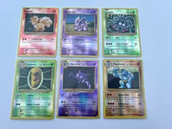 Pokemon XY Evolutions Reverse Holo Lot 6 Cards - Haunter, Machoke, Tangela - Image 1