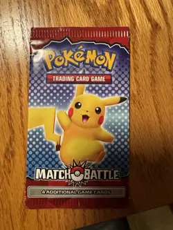 1X 2022 Pokemon Match Battle McDonalds Promo Sealed Booster Card - Image 1