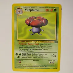 Vileplume 31/64 Jungle Pokemon TCG Trading Card Non Holo Rare Speaved Since 1999 - Image 1