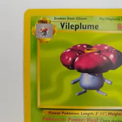 Vileplume 31/64 Jungle Pokemon TCG Trading Card Non Holo Rare Speaved Since 1999 - Image 3
