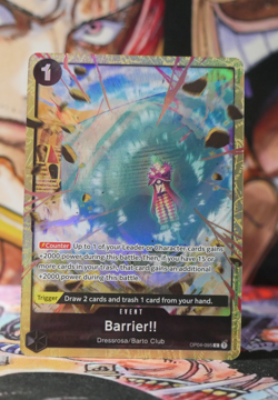 One Piece Card Game TCG Best Selection Vol. 2 Barrier!! OP04-095 - NM Promo - Image 1