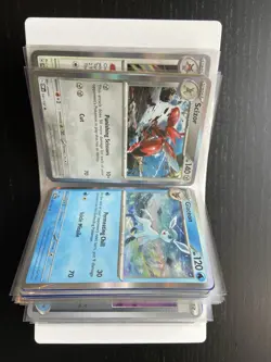 Pokemon TCG Mega Evolution Mini Portfolio Binder W/60 Holo And Reverse Holo Card - Image 3