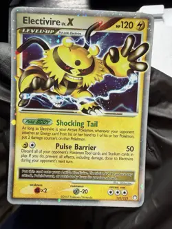 Electivire LV.X 121/123 Mysterious Treasures Holo Ultra Rare MP Pokemon Card - Image 1