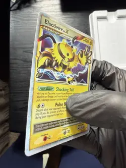 Electivire LV.X 121/123 Mysterious Treasures Holo Ultra Rare MP Pokemon Card - Image 2