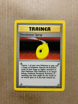Devolution Spray 72/102 Base Set - Rare Pokemon Card - EXCELLENT - Image 1