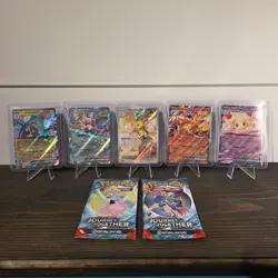 JOURNEY TOGETHER POKEMON CARDS LOT 💎2 SEALED PACKS💎 Lillie's Ribombee 164/159 - Image 1