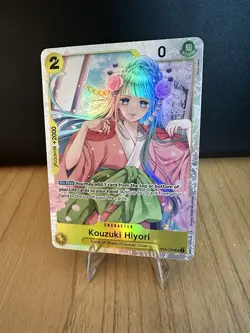Kouzuki Hiyori [PRB01] OP06-106 SR Premium Booster -The Best NM One Piece Card - Image 1