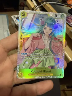 OP06-106 Kouzuki Hiyori : Super Rare One Piece English TCG Card CCG - Image 1