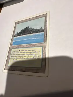 Magic the Gathering Tropical Island Land Revised Edition HP - Image 3