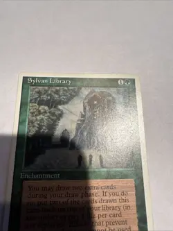 Sylvan Library MTG Core Set 4th Edition Regular - Image 4