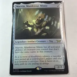 Marvin, Murderous Mimic Duskmourn: House of Horror Foil - Image 1