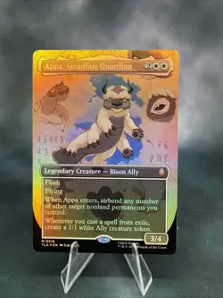 Appa, Steadfast Guardian (Borderless) Avatar: The Last Airbender Foil - Image 1