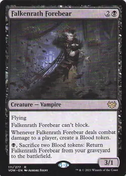 Falkenrath Forebear Innistrad: Crimson Vow Regular - Image 1